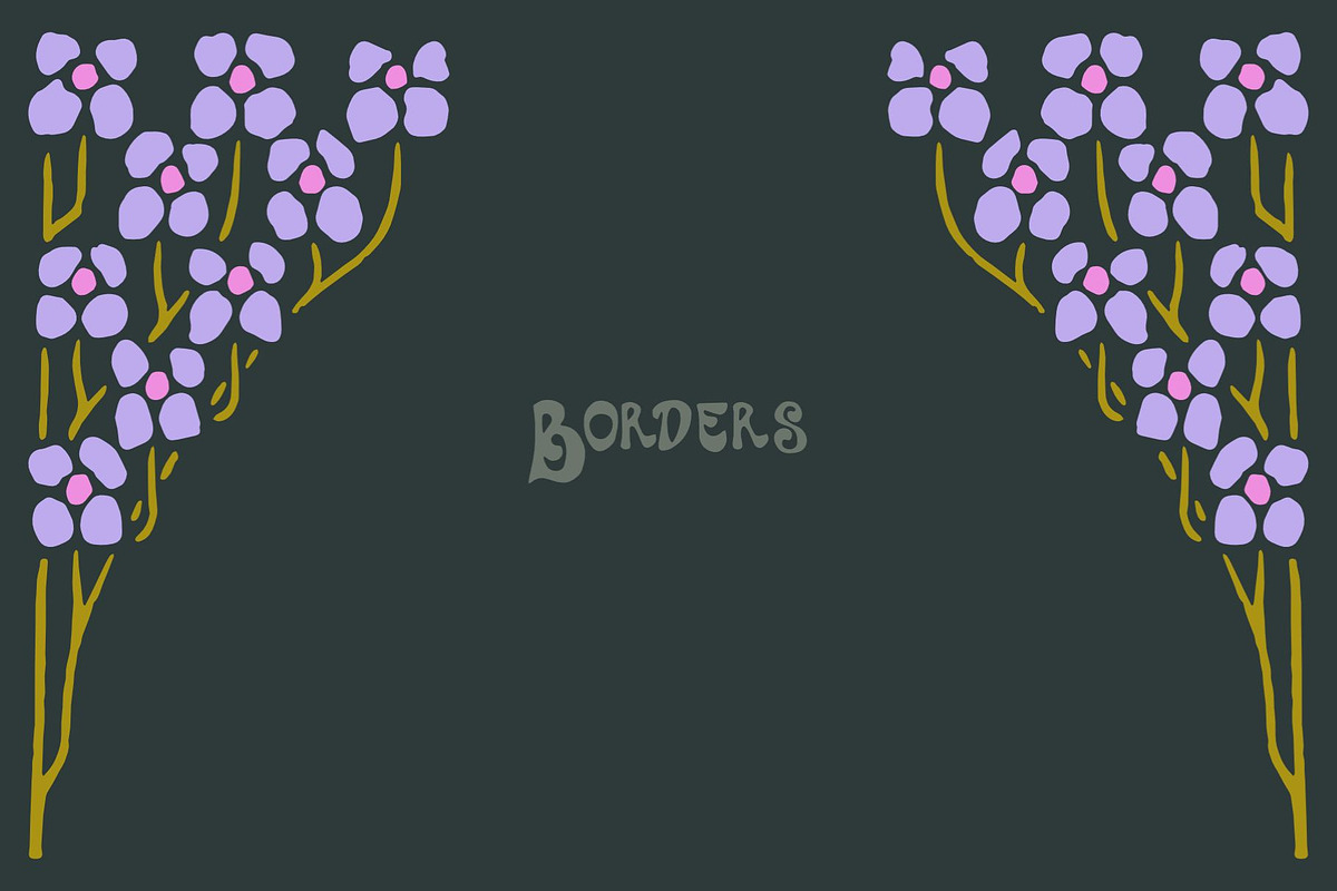 Art Nouveau Graphics & Font, a Graphic by Liz Kohler Brown (Photo 7 of 33)
