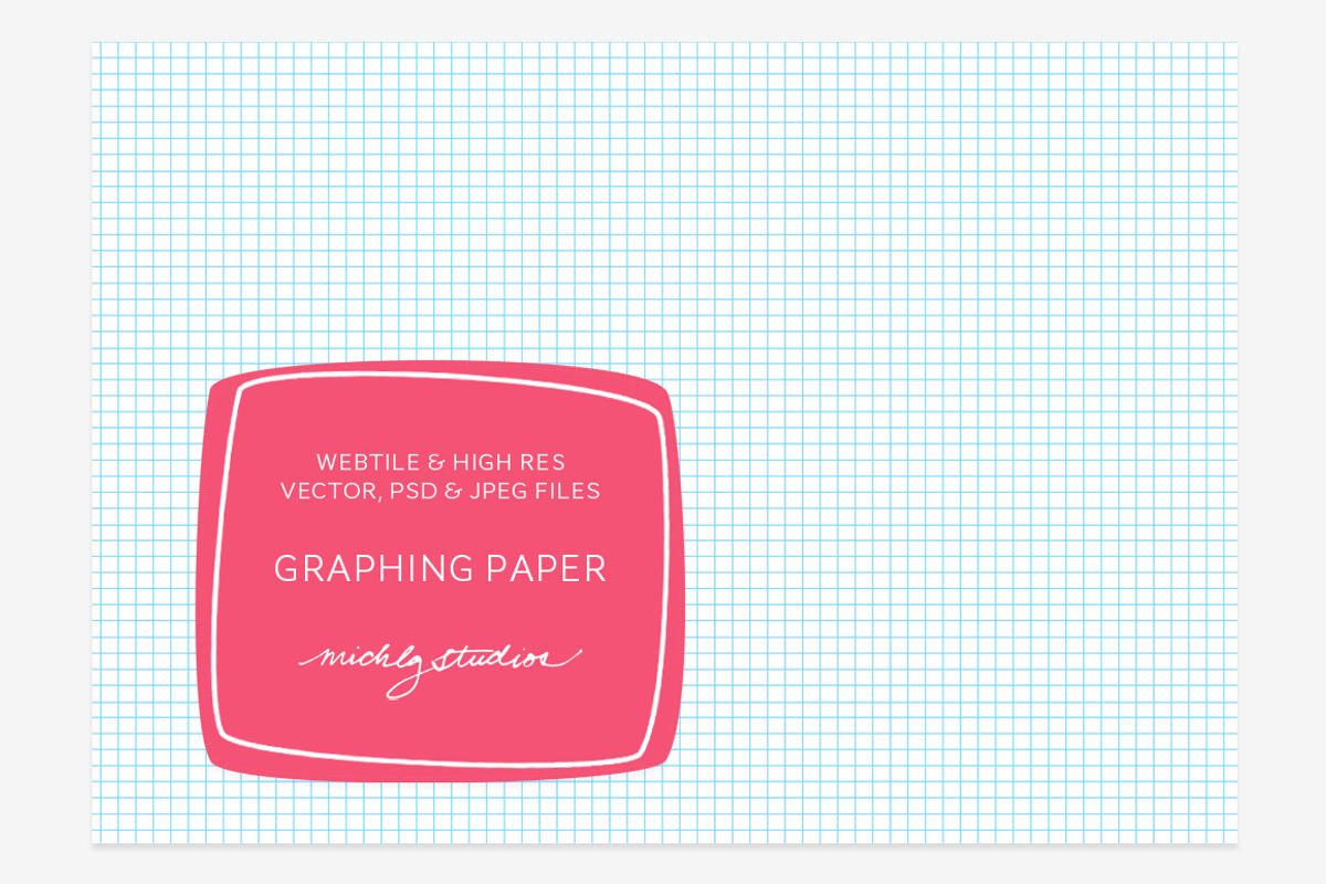 Graphing Paper VECTOR, PSD, JPG preview 2