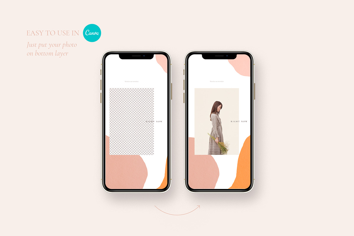 Nezhno - 36 Instagram, a Social Media Template by Stories Collective (Photo 6 of 7)