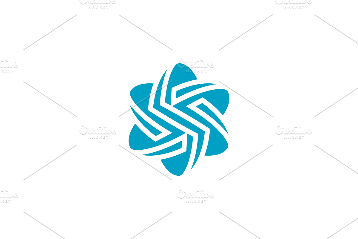 Letter S with abstract orbit logo, a Branding & Logo Template by Rasagama Studio