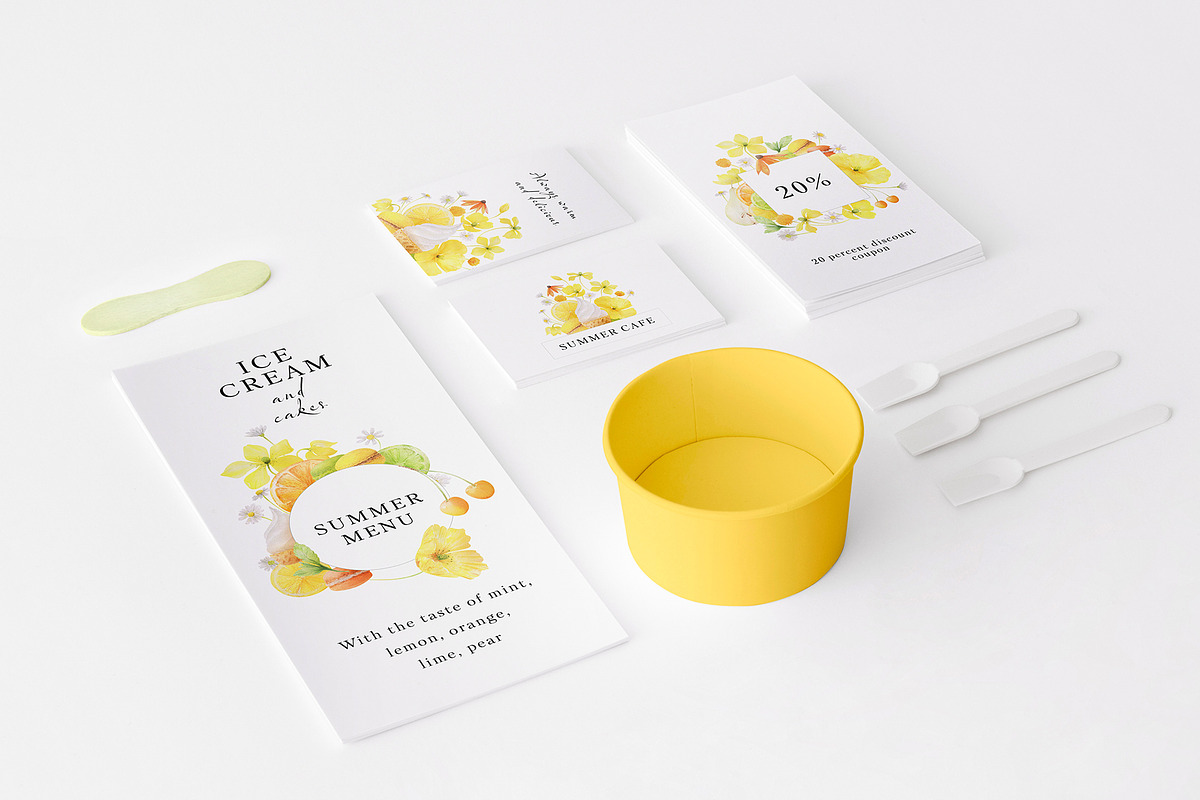 Wildflowers, poppies and herbs, a Food Illustration by astelenadesign (Photo 7 of 19)