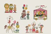 Incredible Circus, a Pattern Graphic by HannaSymo (Thumbnail 4 of 11)