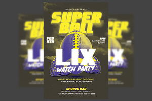 Football Flyer Template