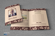 Funeral Program Template Printable, a Brochure Template by Madhabi Studio (Thumbnail 2 of 5)
