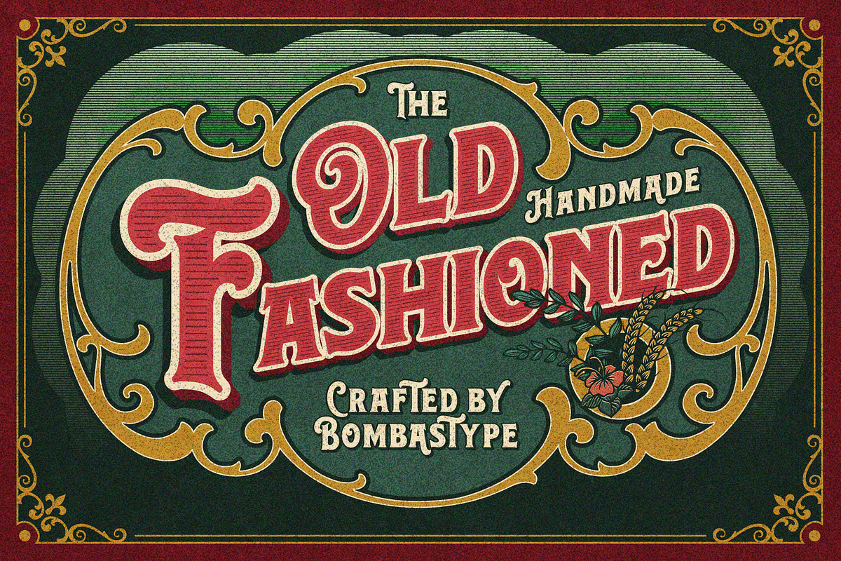 Rosvard - Vintage Layered Typeface, a Font by Bombastype (Photo 4 of 8)