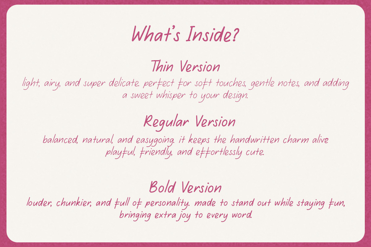 Said The Owl Casual Handwriting, a Handwritten Font by Littlehand (Photo 4 of 10)
