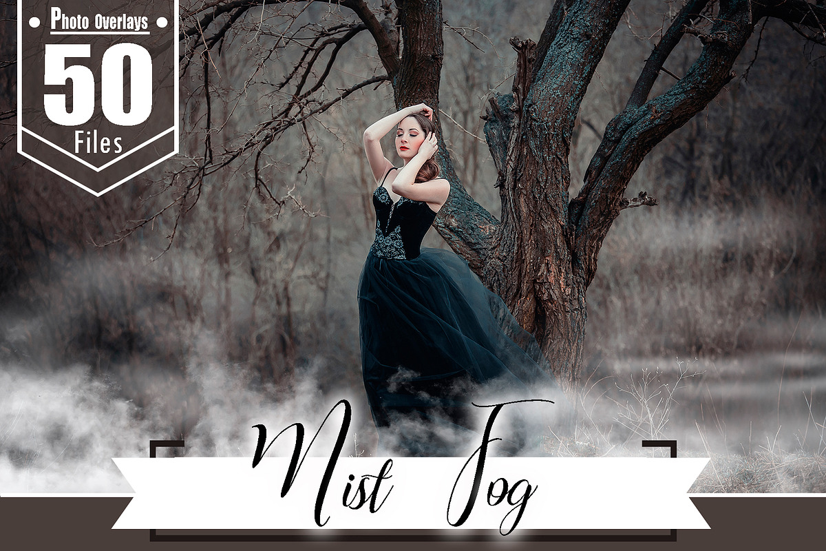50 Fog mist smoke photo overlay