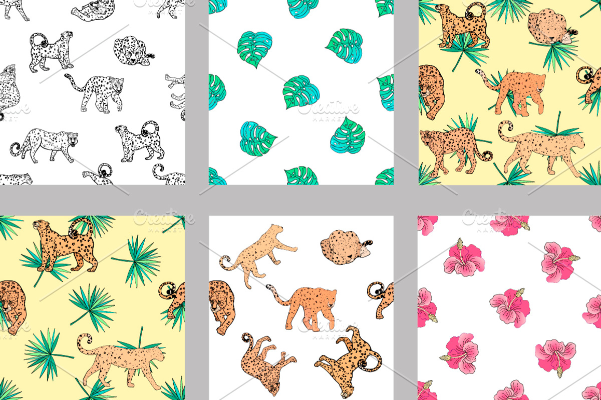 Leopards 4, an Animal Illustration by Ecaterina Sciuchina (Photo 4 of 4)