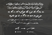 Slidingline Script Typeface, a Script Font by alphadesign (Thumbnail 7 of 7)