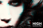 Digital Glitch Effect PSD Templates, a Brushes & More by Twinbrush (Thumbnail 2 of 8)