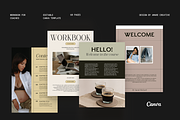 60 Page Canva Coaching Workbook, a Presentation Template by Amaré Creative (Thumbnail 1 of 8)