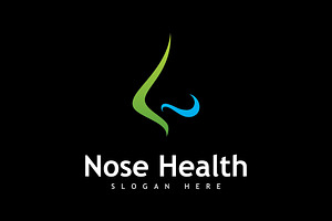 Nose Health logo vector, Nose icon, a Graphic by T.Vooka