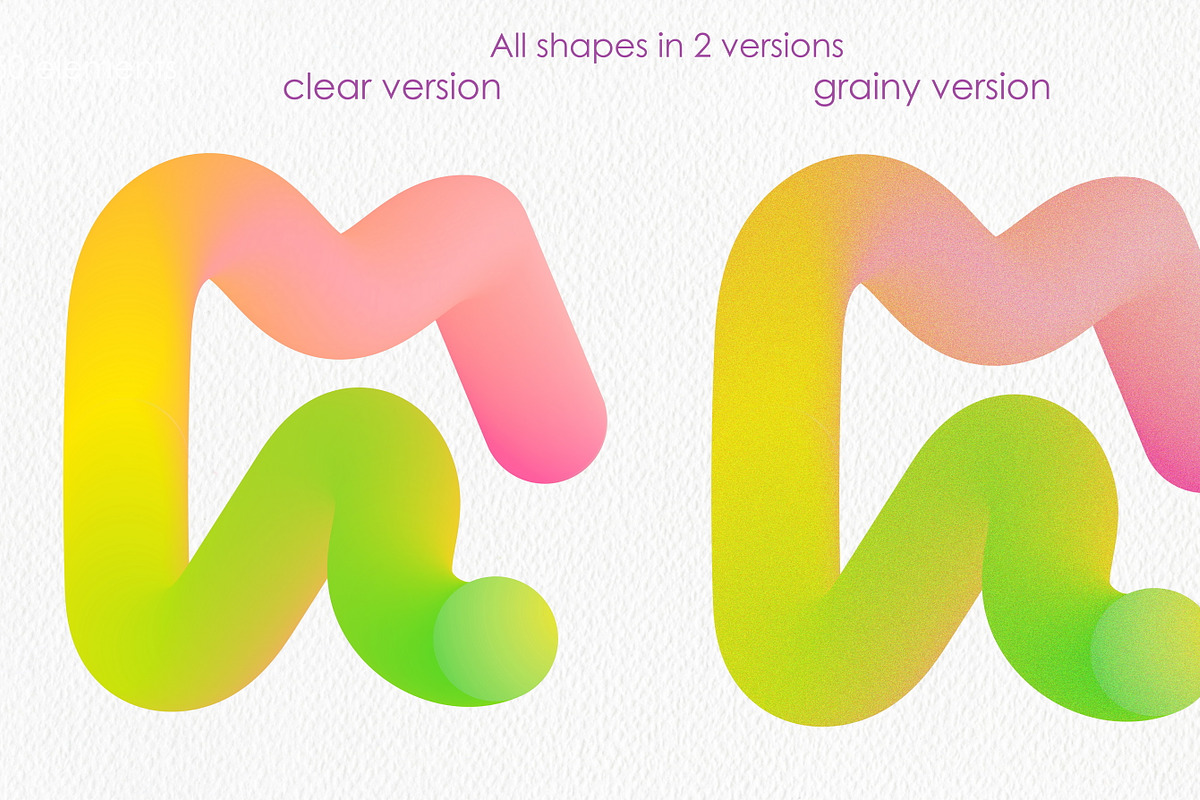 Grainy Gradient Backgrounds & Shapes, an Object Graphic by ArtIrisArt (Photo 5 of 15)