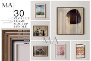 Entire Shop Frame Mockup Bundle, a Household Mockup by Mockup Art Atelier (Thumbnail 14 of 55)