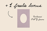 Dear Amore Handwritten Ink Font, a Script Font by Nonceni (Thumbnail 11 of 11)