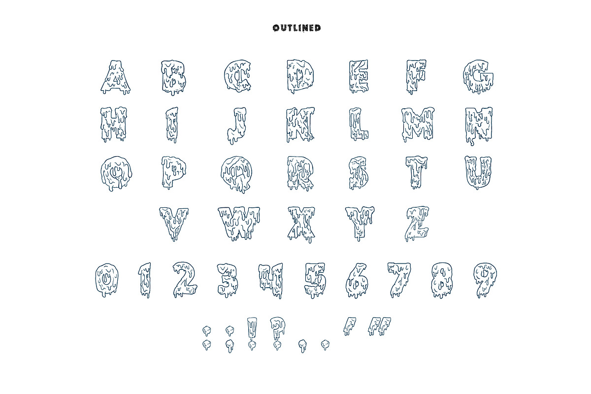SLURM, a Font by Loudoun Design Co. (Photo 2 of 6)