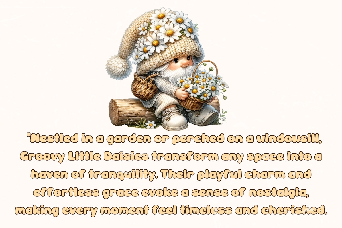 Groovy Little Daisies, a Handwritten Font by Charmingbear59.design (Photo 4 of 5)