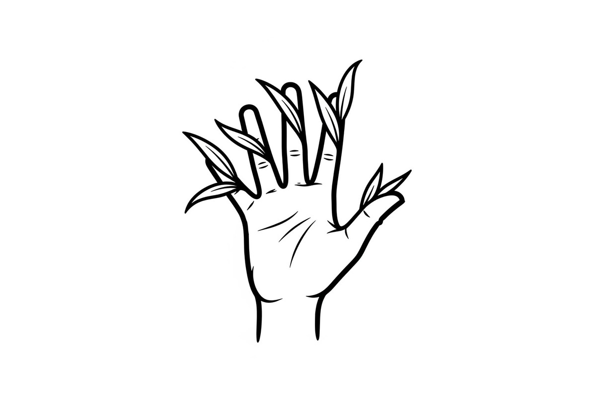 Hand Plant Growth Bundle, an Illustration by yasushie (Photo 8 of 31)
