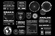 Retro Futurism Brutalist Collection, a Branding & Logo Template by Graphicdome (Thumbnail 9 of 13)
