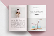Kylie CANVA Media Kit, a Magazine Template by Gillian Sarah (Thumbnail 8 of 10)