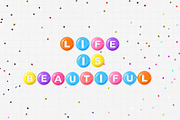 Beads Alphabet & Numbers Clipart, an Object Graphic by NataKa (Thumbnail 4 of 5)