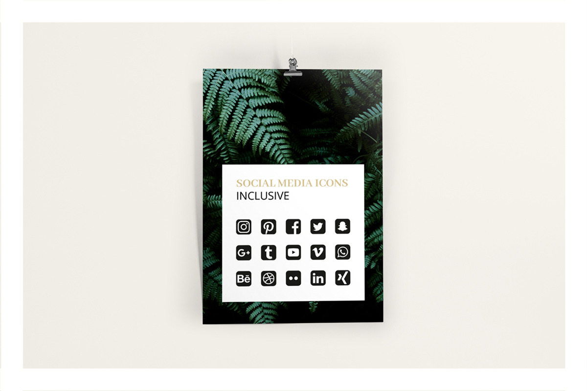 FERNS Trifold Event Flyer Design, a Brochure Template by AgataCreate (Photo 8 of 8)