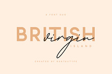 British Virgin A Font Duo