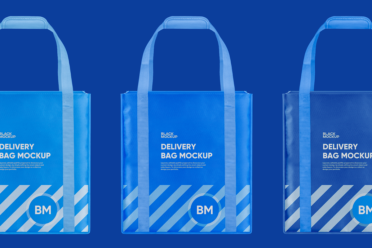 Delivery Bag Mockup, a Packaging Mockup by BlackMockup (Photo 8 of 10)