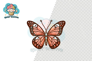 Butterfly Clipart Illustrations Pack