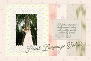 Print Language Vol.2 Textile & Dye, a Background Graphic by Lidberia (Thumbnail 1 of 9)