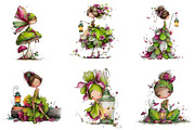 Fairy clipart, an Illustration by CreationArt (Thumbnail 4 of 5)