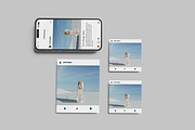 INSTAGRAM POST MOCKUP, a Print Template by NyakBiett (Thumbnail 5 of 5)