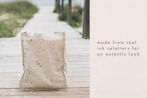 Ink Splatter Patterns Volume 001