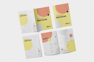 A5 Bi-Fold Brochure Mock-Up