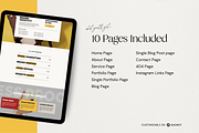 Bold Showit Website Template, a Squarespace Template by Breah Designs (Thumbnail 4 of 10)