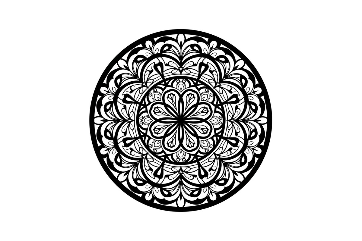 Mandala Circle Ornament Vector Bundl, an Illustration by Gaye Art (Photo 8 of 51)
