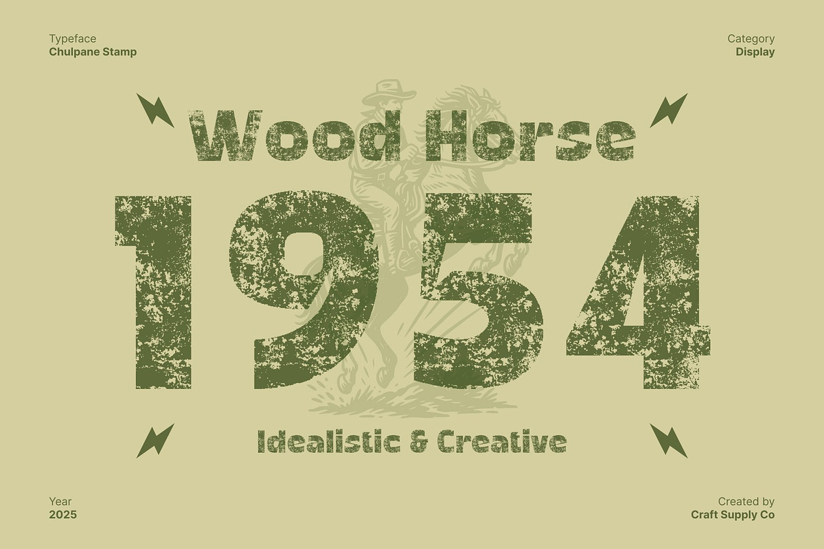 Chulpane Stamp, a Sans Serif Font by Craft Supply Co. (Photo 5 of 8)