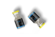 Ebola Vaccine Bottle 3D PSD Set, a Packaging Mockup by artBit Design Studio (Thumbnail 5 of 6)