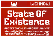Change Effect font, a Font by weknow (Thumbnail 5 of 8)