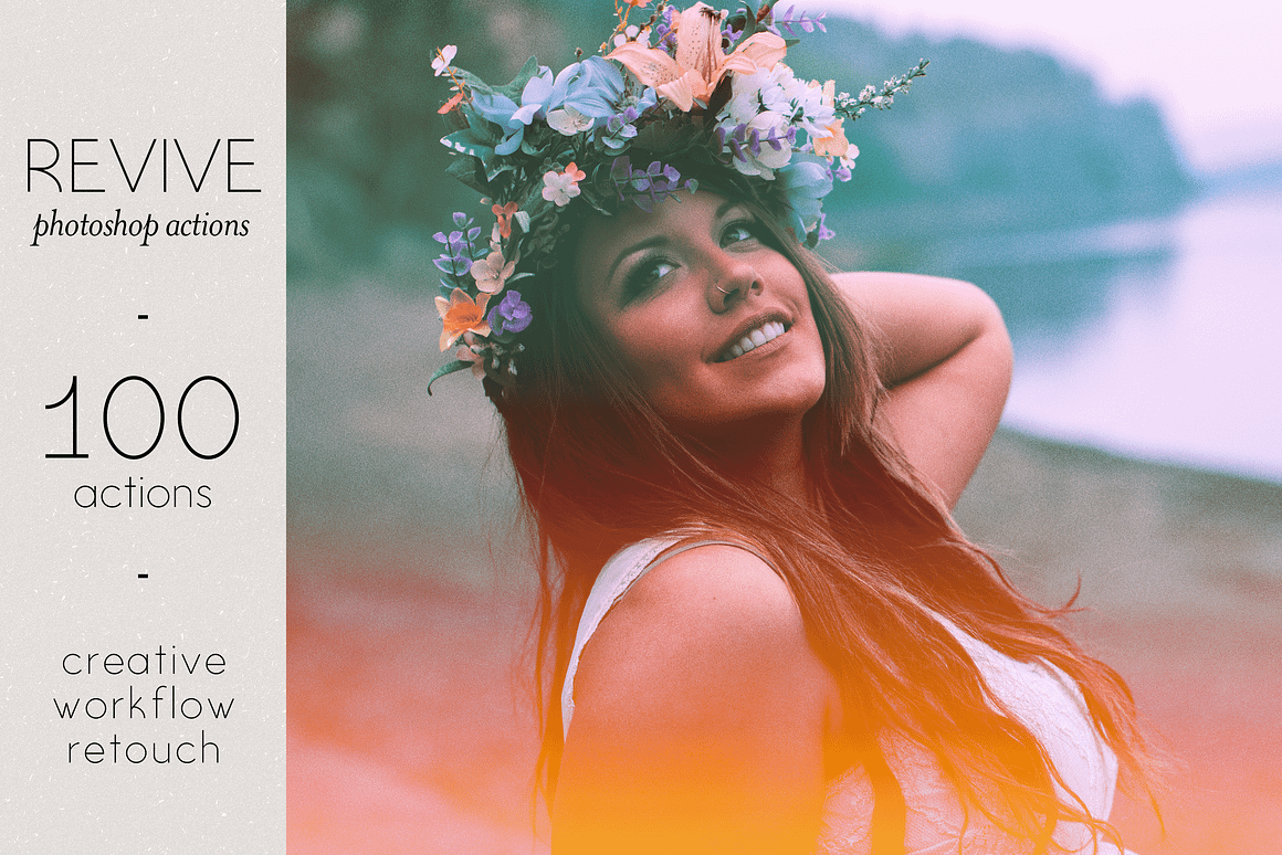 REVIVE Retouch Photoshop Actions, an Action Add-On by Ashley Alexandra Design (Photo 4 of 17)