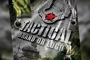 Tactical Brand Flyer Set Template