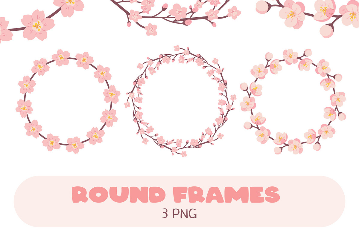 Sakura Stationery & Elements, a Stationery Template by so.ni.ka-store (Photo 4 of 11)