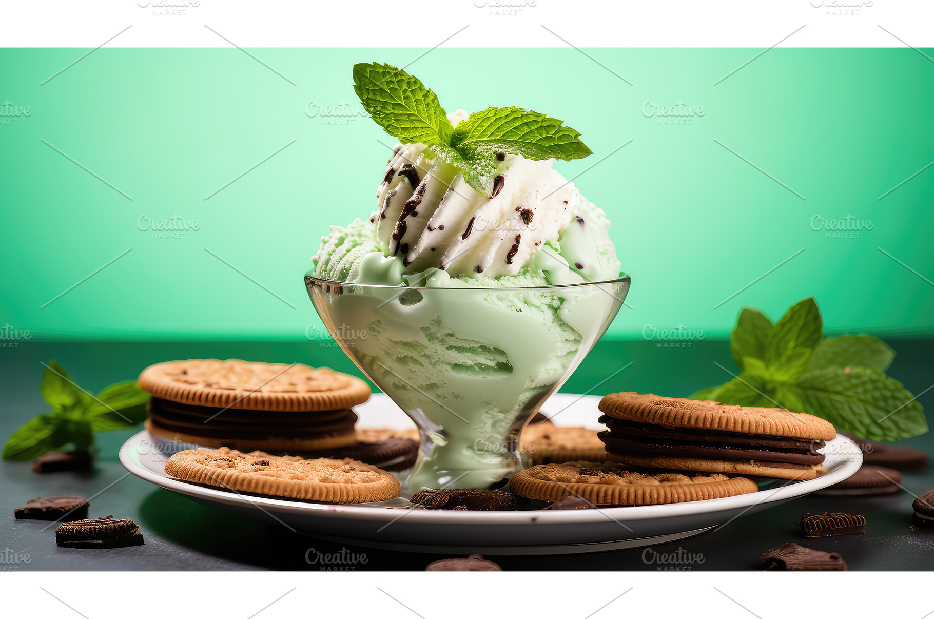 cake mint dessert food ai generated, a Background Photo by pikepicture