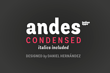 Andes Condensed