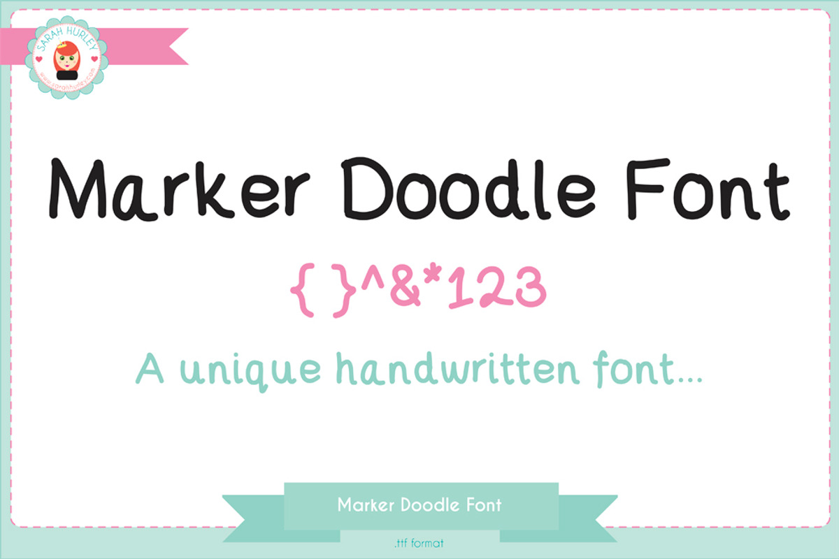 Marker Doodle Font