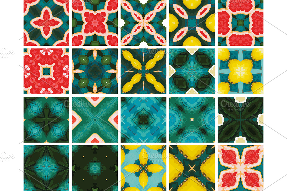 MARLIA geometric seamless patterns., a Pattern Graphic by Peolla (Photo 10 of 10)