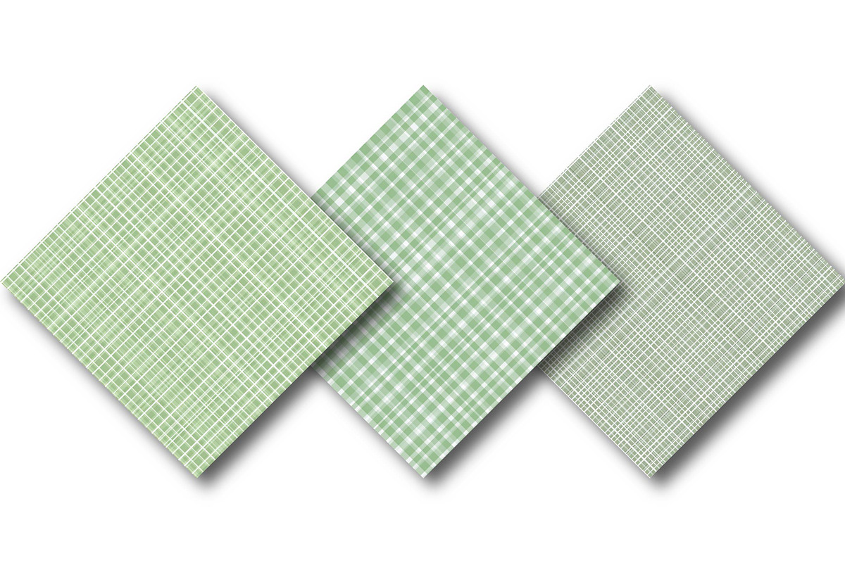 Classic Pastel Green Patterns, an Illustration by DreamPrint404 (Photo 4 of 4)