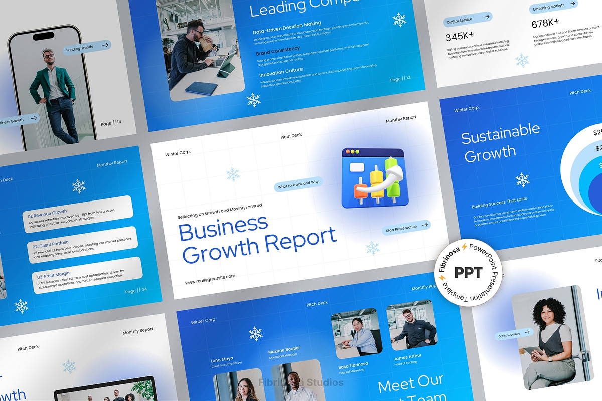 Business Growth Report Deck