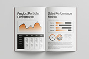 Annual Report template, Brochure, a Brochure Template by Niofix (Thumbnail 3 of 6)