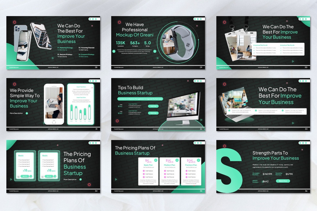 Greani - Corporate Keynote, a Presentation Template by Dhabee (Photo 7 of 7)